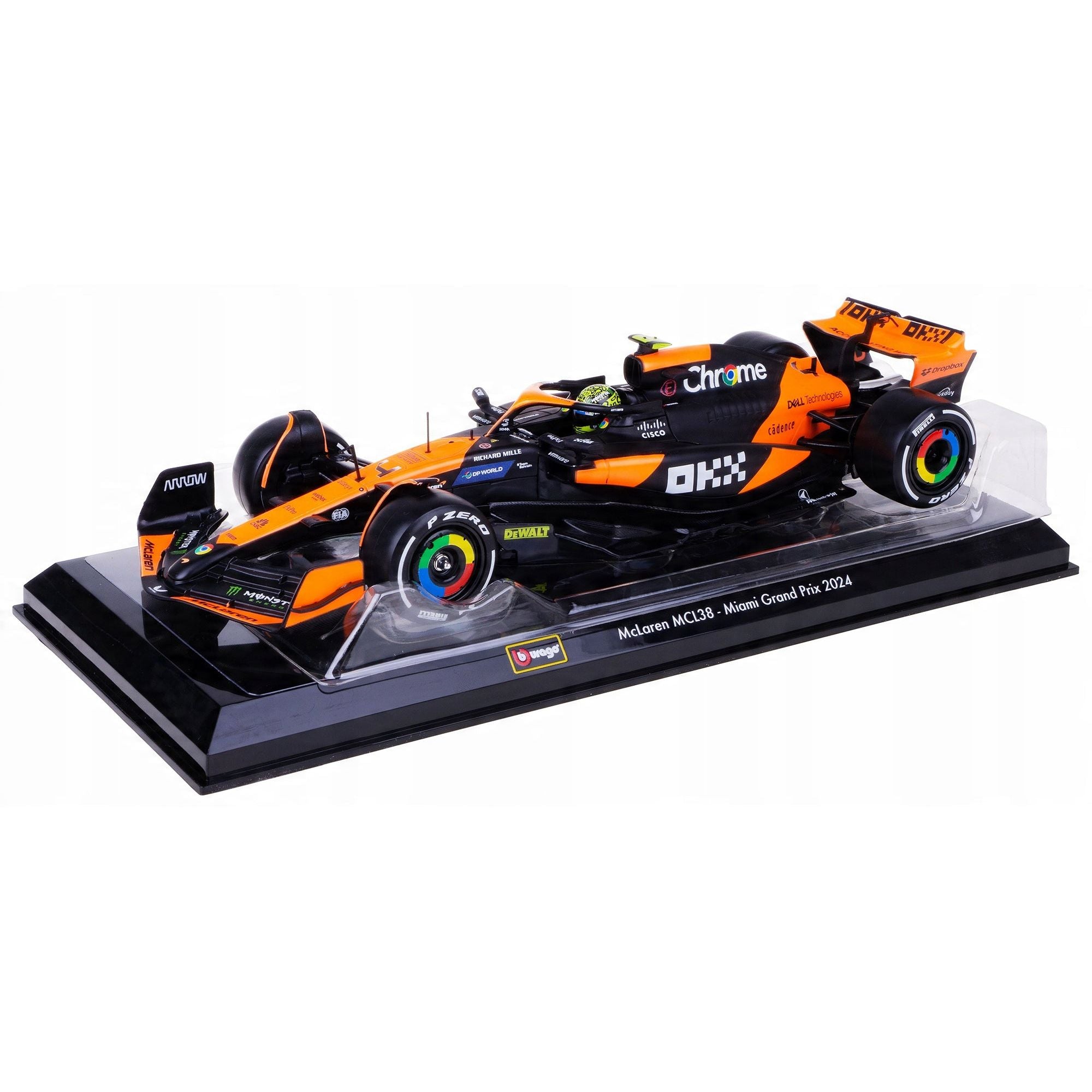McLaren MCL36 Miami Grand Prix 2024 Model Car