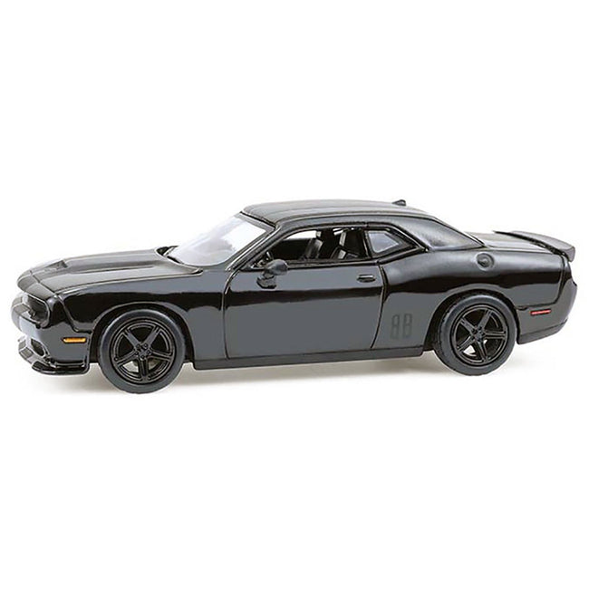2016 Dodge Challenger R/T Hemi Black "Black Bandit" Series 30 1/64 Diecast Model Car by Greenlight