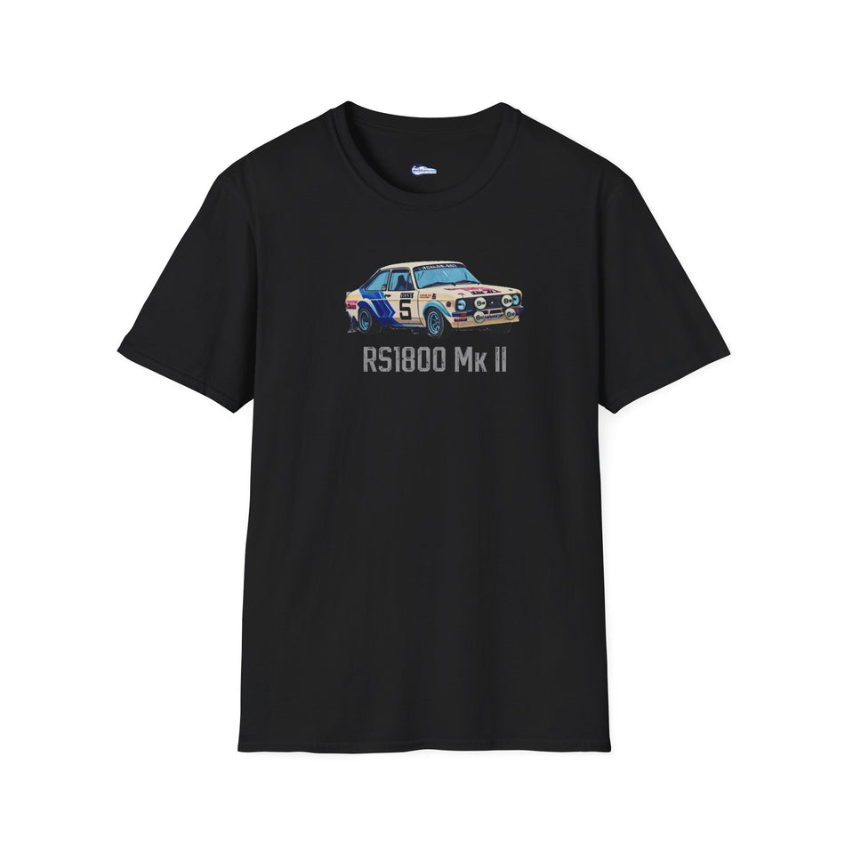 Ford Escort RS1800 Mk II - Pop Art - Unisex T-Shirt with model designation