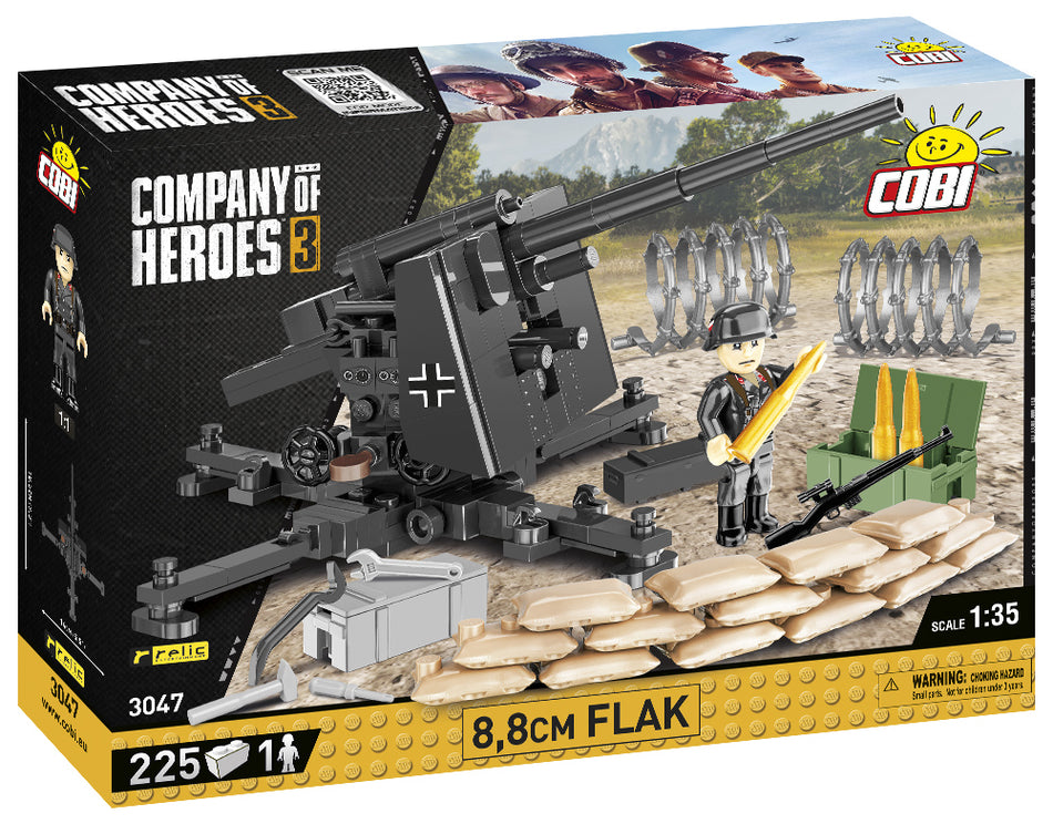 Cobi 225pcs COH 3 8.8 CM Flak