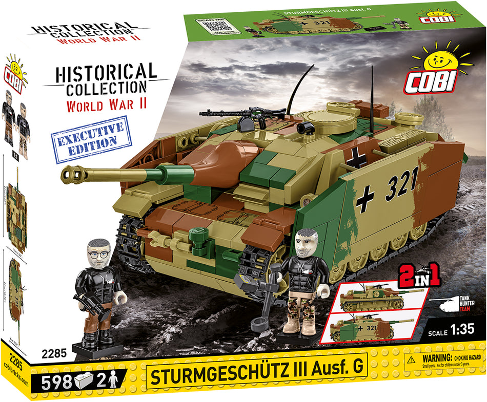 Cobi 631pcs HC WWII Sturmgeschutz III AUSF.G