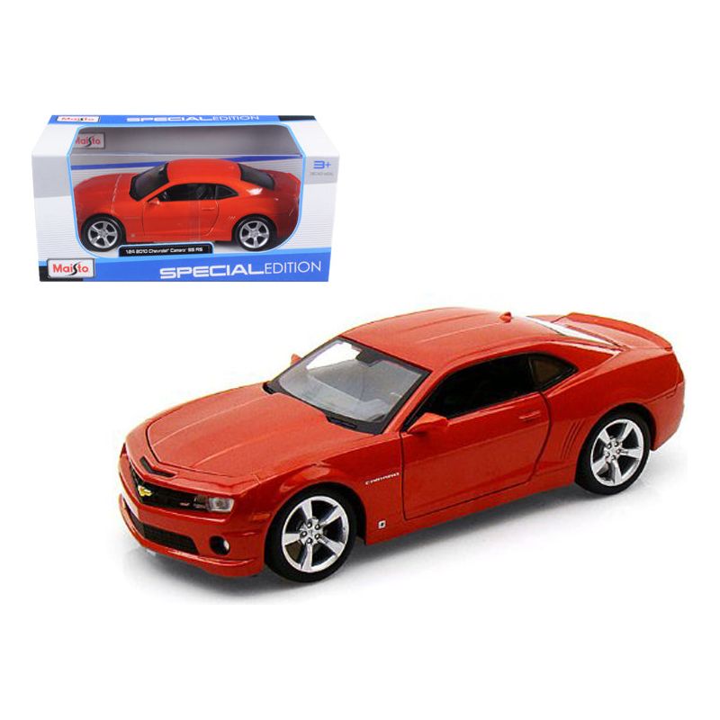 2010 Chevrolet Camaro RS SS Orange 1/24 Diecast Model Car by Maisto