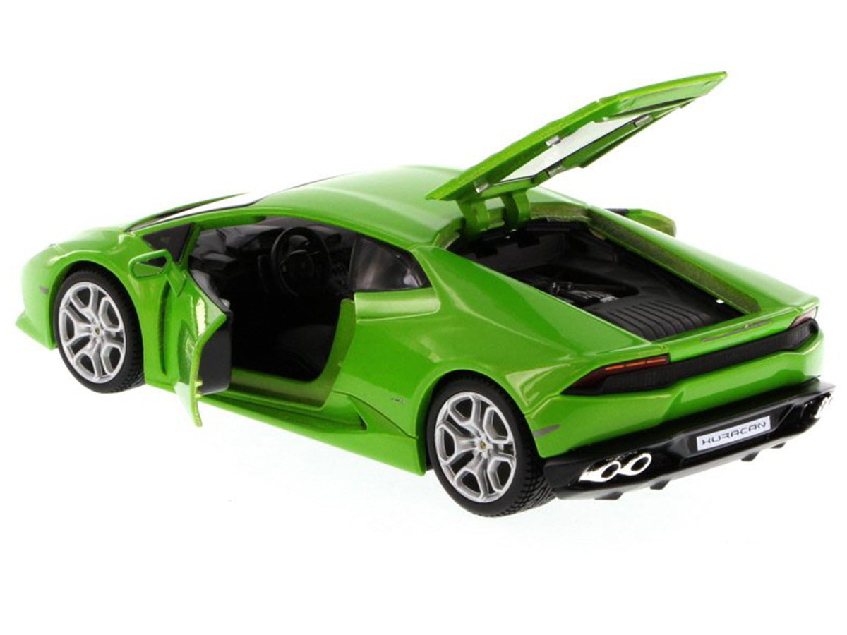 Lamborghini Huracan LP610-4 Green 1/24 Diecast Model Car by Maisto - view 4