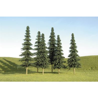 Bachmann 4" - 6" Spruce Bulk Trees (24 per Bag)