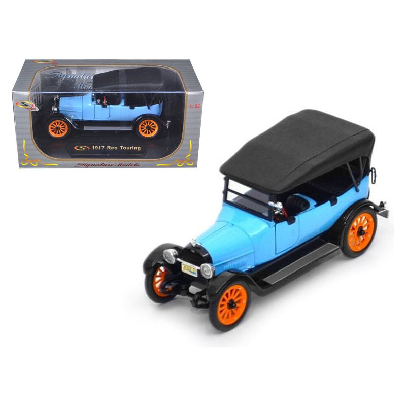 1917 Reo Touring Blue 1/32 Diecast Model Car by Signature Models