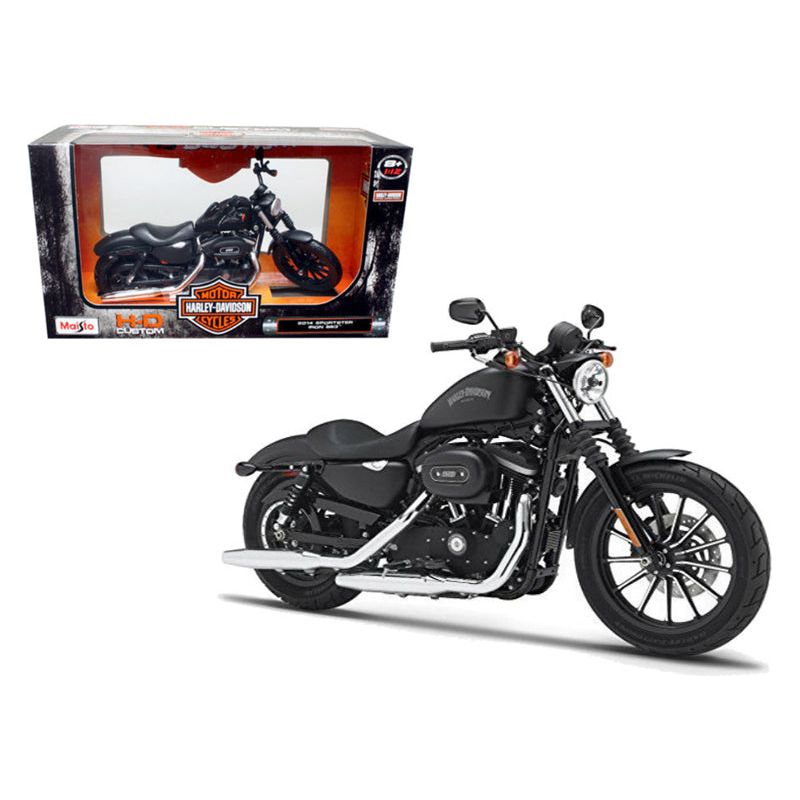 2014 Harley Davidson Sportster Iron 883 1/12 Diecast Motorcycle Model by Maisto