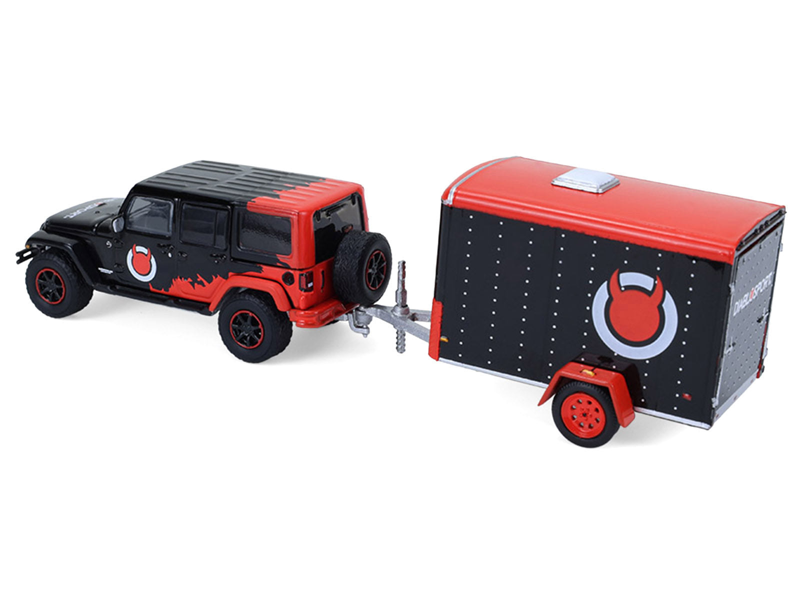 Black and red Jeep with trailer - 32330C-3__19327