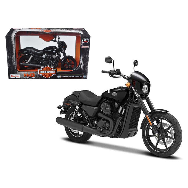 2015 Harley Davidson Street 750 Motorcycle Model 1/12 by Maisto