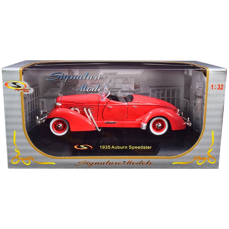 1935 Auburn Speedster Coral Red 1/32 Diecast Model Car by Signature Models