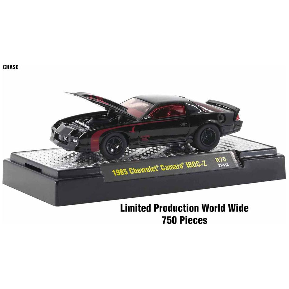 "Auto-Thentics" 6 piece Set Release 70 IN DISPLAY CASES Limited Edition to 9600 pieces Worldwide 1/64 Diecast Model Cars by M2 Machines