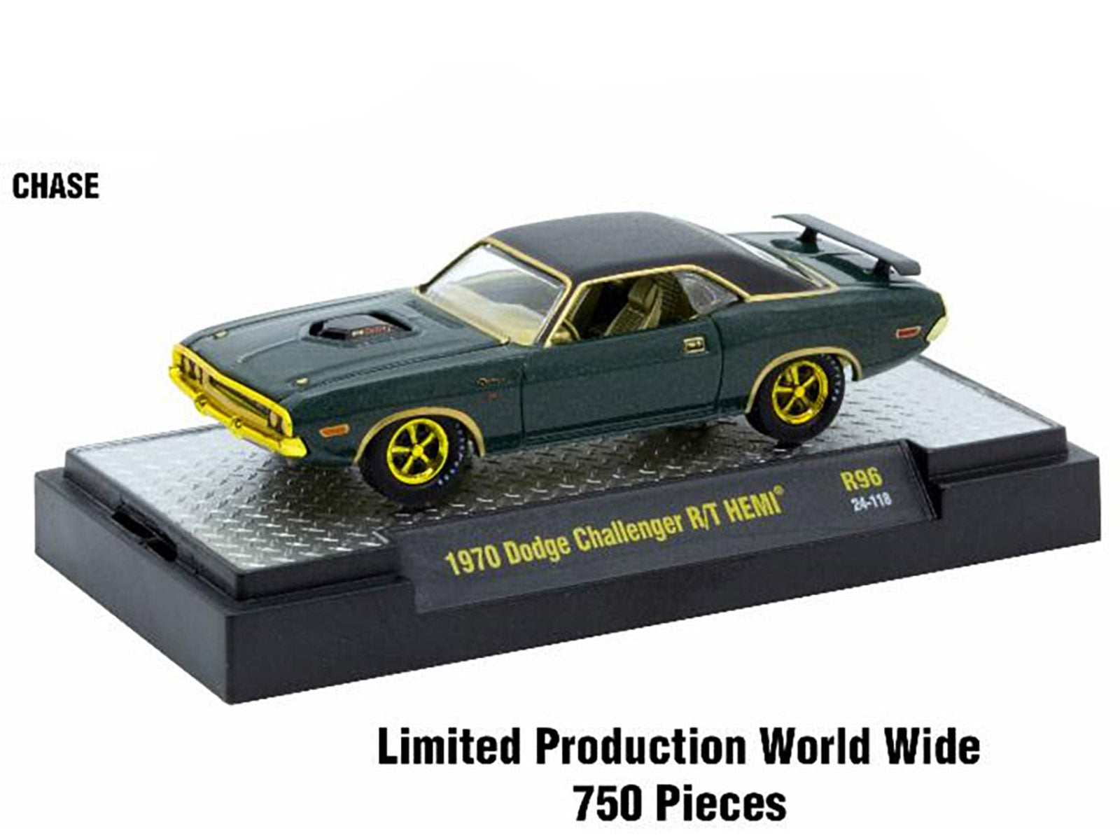 "Auto-Thentics" 6 piece Set Release 96 IN DISPLAY CASES Limited Edition 1/64 Diecast Model Cars by M2 Machines