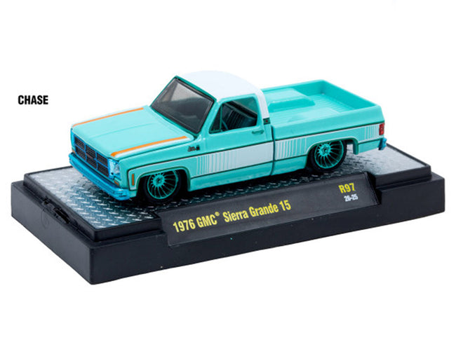 "Auto Meets" Set of 6 Cars IN DISPLAY CASES Release 81 Limited Edition 1/64 Diecast Model Cars by M2 Machines - view 2