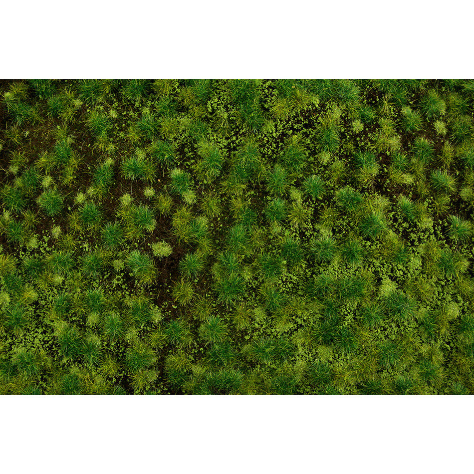 Bachmann Medium Green Tufted Grass Mat (one 11.75" X 7.5" sheet)