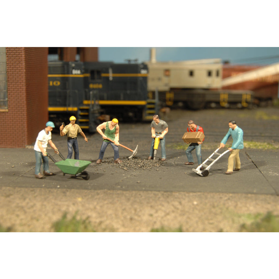 Bachmann Construction Workers - HO Scale