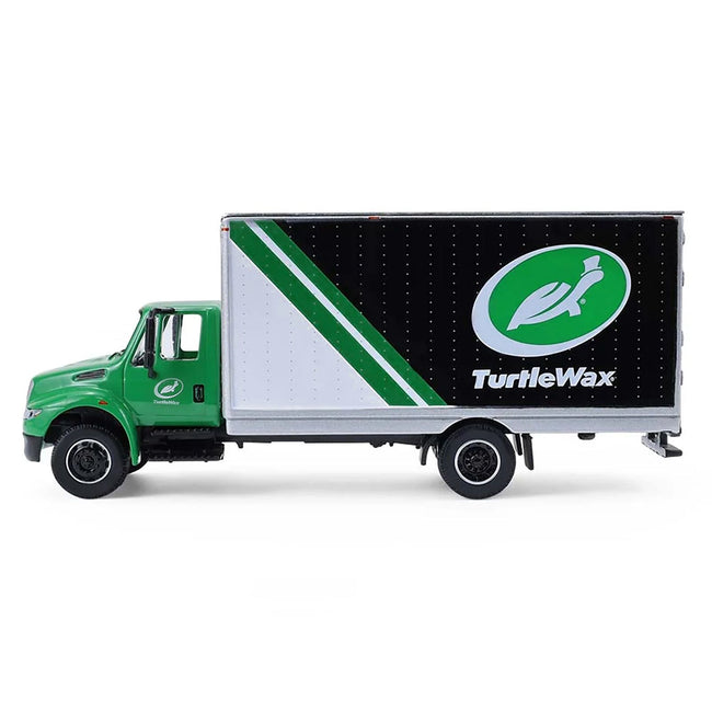 2013 International Durastar Box Van "Turtle Wax" Green "H.D. Trucks" Series 26 1/64 Diecast Model Car by Greenlight