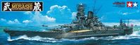 Japanese Battleship Musashi
Scale: 1:350
