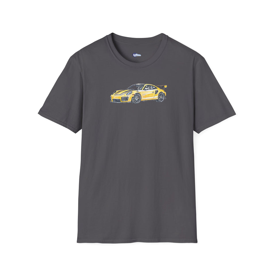 Porsche GT2RS (991.1) Inspired - Sketch Art T-Shirt