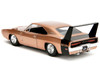 1969 Dodge Charger Daytona Bronze Metallic with Black Tail Stripe "Bigtime Muscle" Series 1/24 Diecast Model Car by Jada