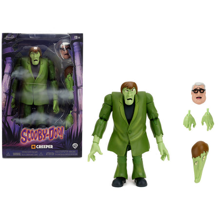 Creeper 6" Moveable Figure with Accessories and Alternate Head and Hands "Scooby-Doo!" Franchise Model by Jada