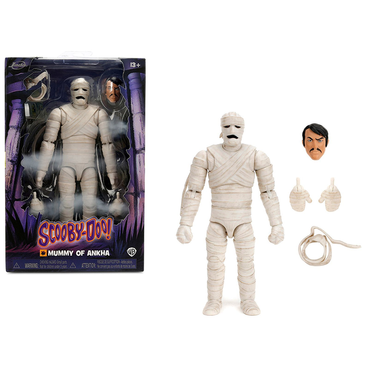 Ankha 7" Moveable Figure with Accessories and Alternate Head and Hands "Scooby-Doo!" Franchise Model by Jada