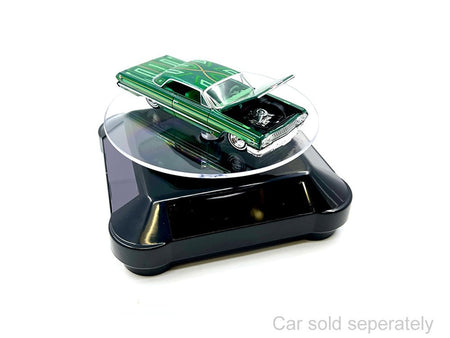 3.5â€³ Solar Rotating Display Stand with Black Base for 1/64 Scale Model Cars11-Other-ModelCars.com