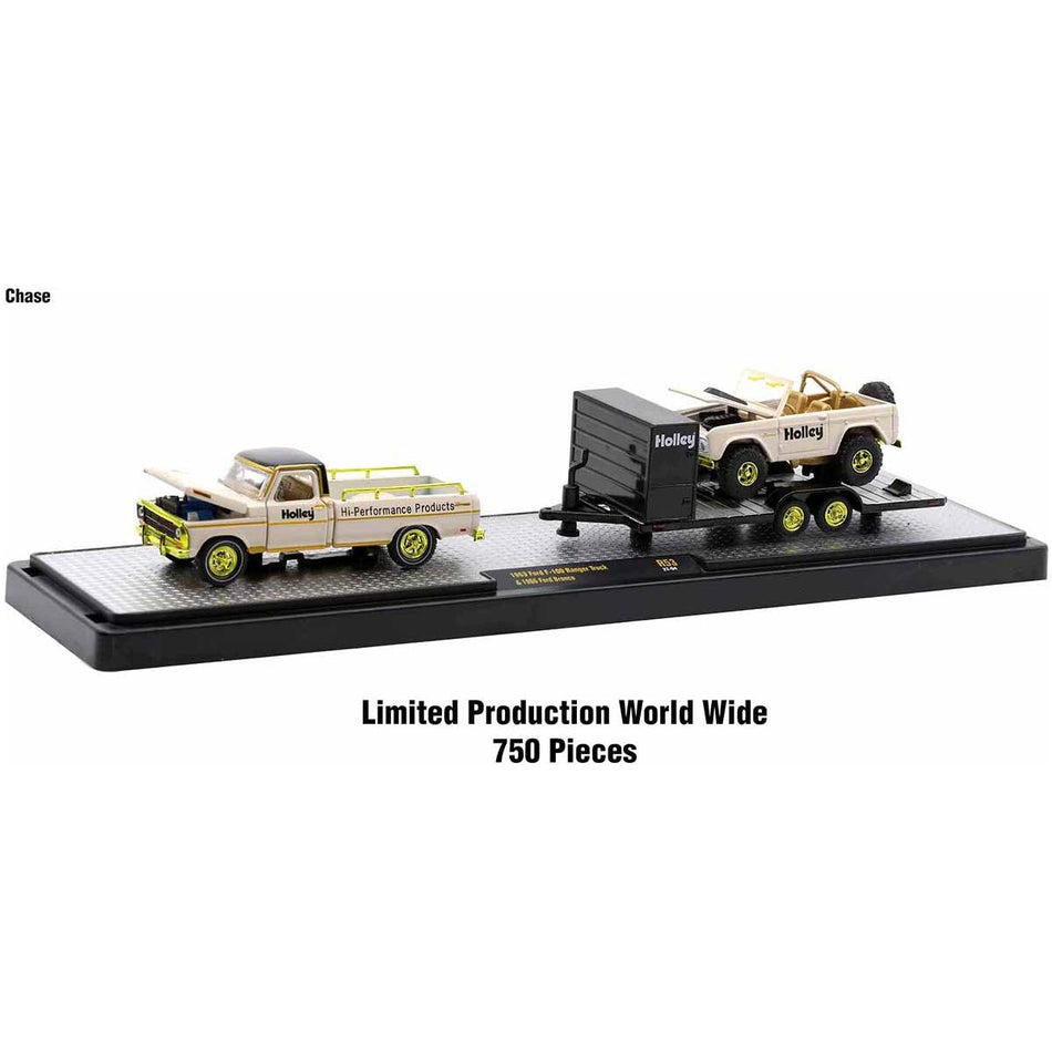 Auto Haulers Set of 3 Trucks Release 53 Limited Edition to 8400 pieces Worldwide 1/64 Diecast Model Cars by M2 Machines