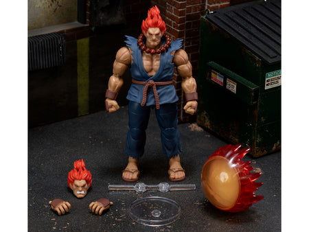 Akuma action figure with accessories