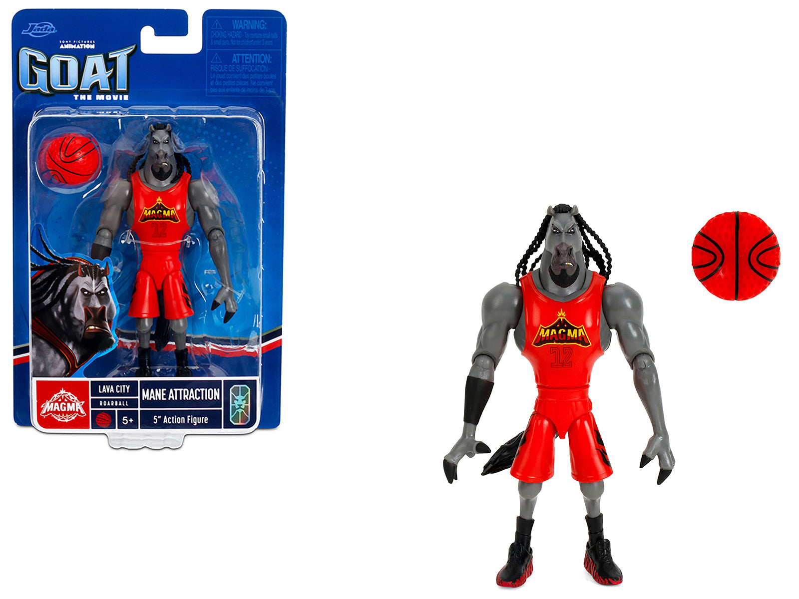 GOAT the Movie Lion-City Mane Attraction action figure