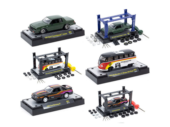 Model Kit 3 piece Car Set Release 81 Limited Edition to 9600 pieces Worldwide 1/64 Diecast Model Cars by M2 Machines
