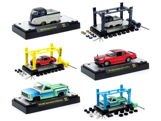 Model Kit 3 piece Car Set Release 82 Limited Edition to 8000 pieces Worldwide 1/64 Diecast Model Cars by M2 Machines