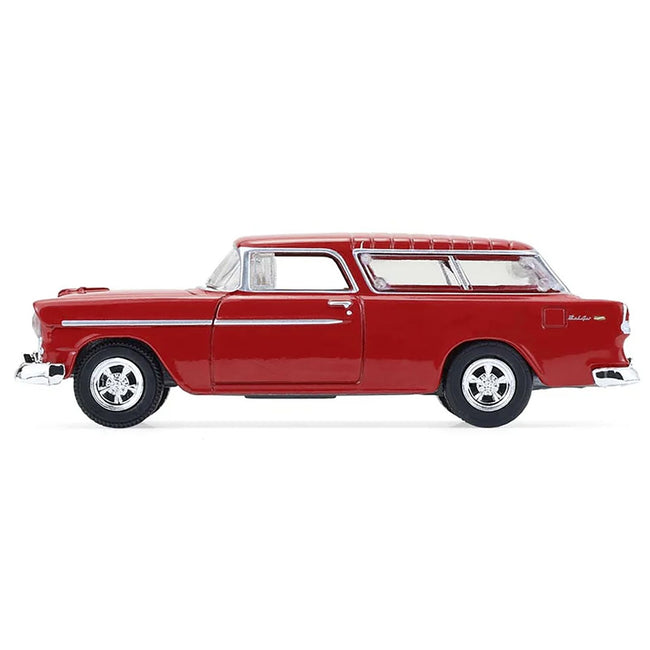 1955 Chevrolet Nomad Custom Wagon Red "Barrett-Jackson" Series 16 1/64 Diecast Model Car by Greenlight