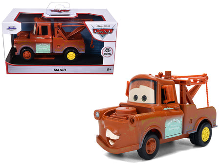 "Tow Mater" Tow Truck Brown (Rusted) "Cars" (2006) Movie "Hollywood Rides" Series 1/32 Diecast Model Car by Jada