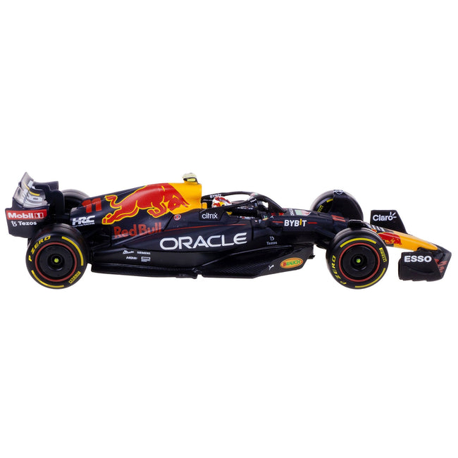 Red Bull Racing RB18 #11 Sergio Perez "Formula One F1 World Championship" (2022) with Display Case 1/43 Diecast Model Car by Bburago