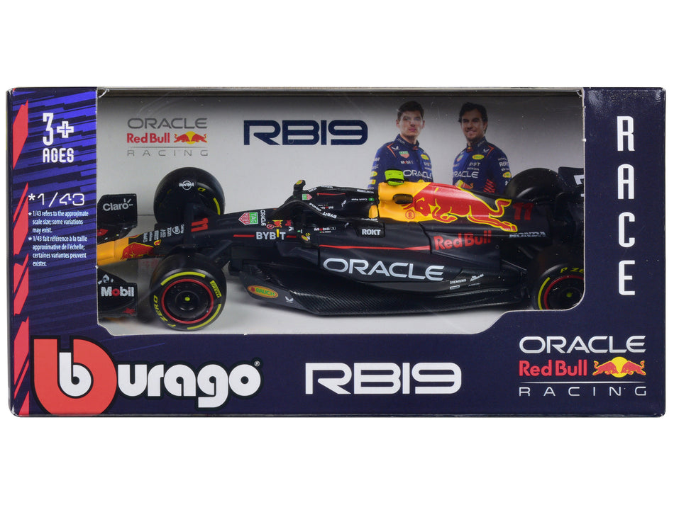 Red Bull Racing RB19 #11 Sergio Perez "Oracle" Formula One F1 World Championship (2023) "Race" Series 1/43 Diecast Model Car by Bburago