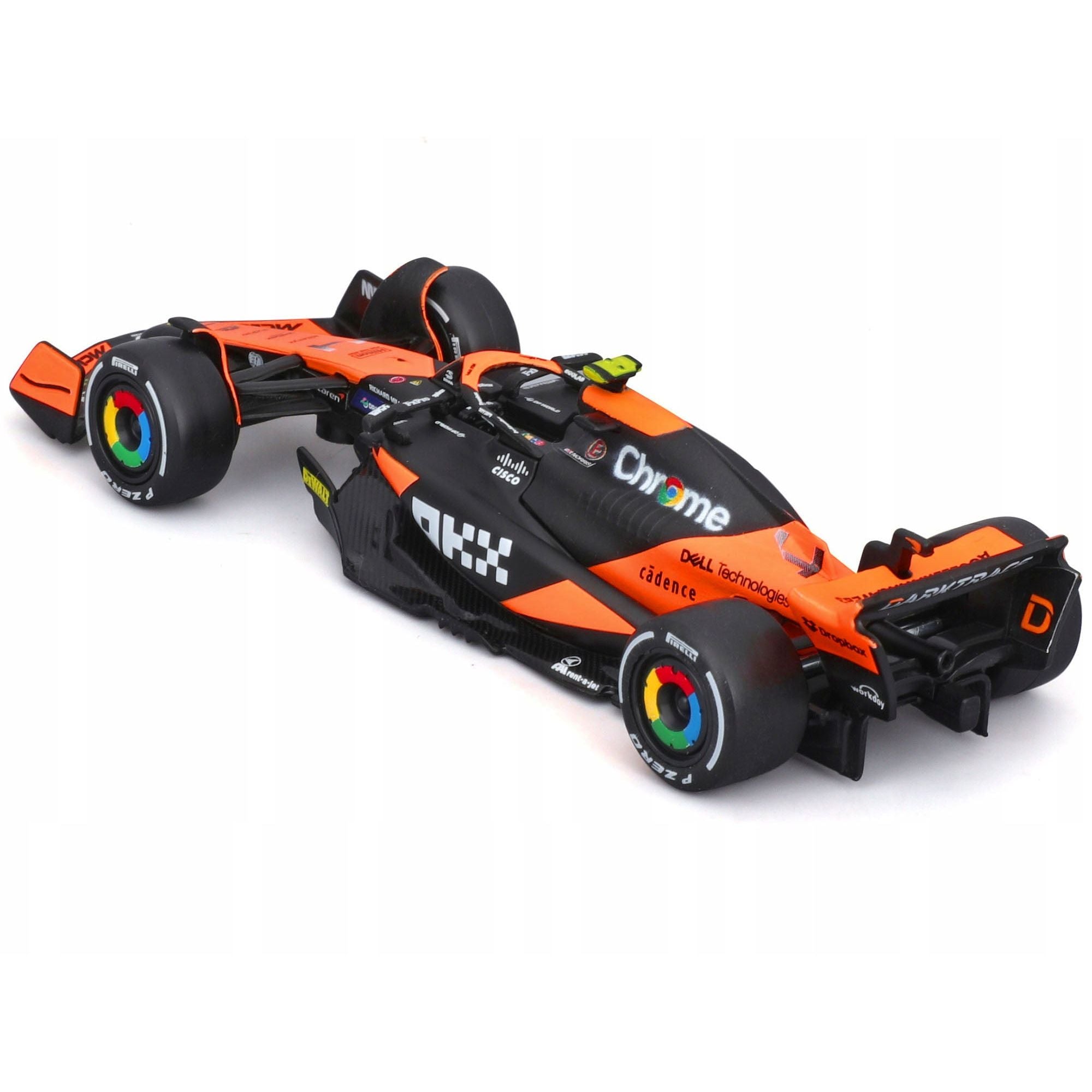 McLaren F1 car 38214LN-3__16772 - Orange & Black Race Car