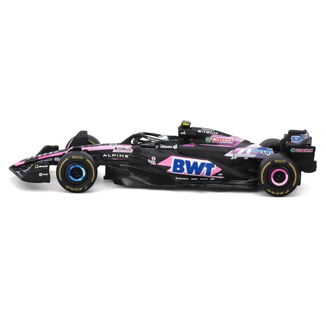 Alpine A524 #10 Pierre Gasly "BWT" "Formula One F1 World Championship" (2024) "Race" Series 1/43 Diecast Model Car by Bburago