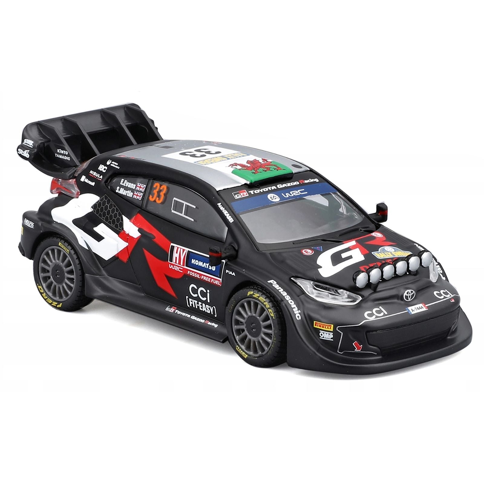 Toyota GR Yaris Rally1 Hybrid #33 Elfyn Evans - Scott Martin