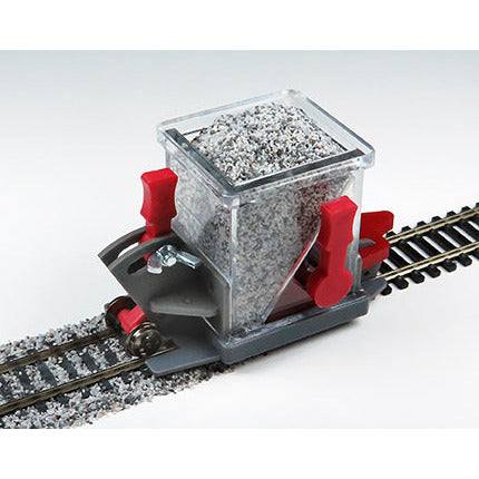 Bachmann Ballast Spreader with Shutoff and Height Adjustment (HO Scale)