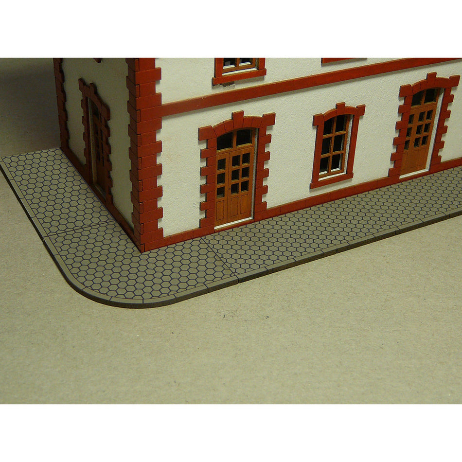 Bachmann Hexagon Sidewalk (HO Scale)