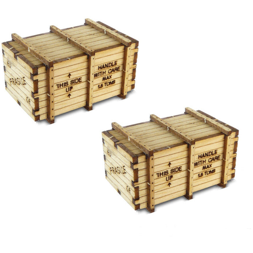 Bachmann HO Scale Machinery Crates - Kit (2 per Pack)