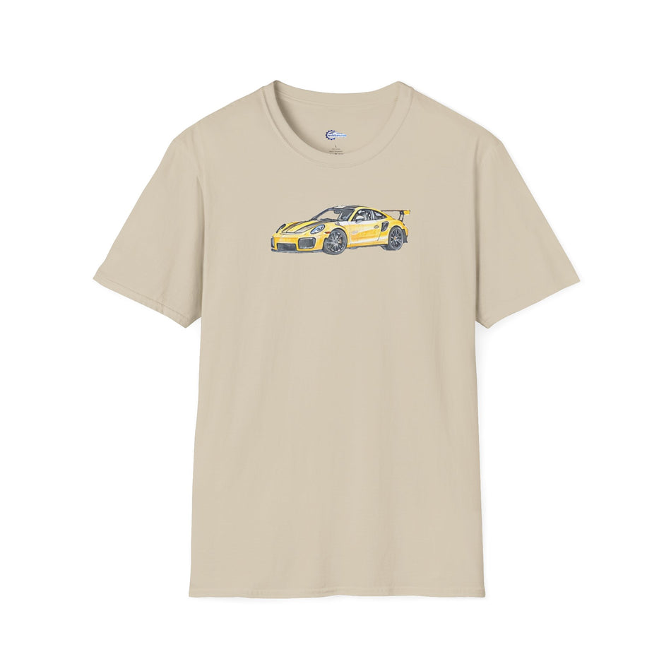 Porsche GT2RS (991.1) Inspired - Sketch Art T-Shirt