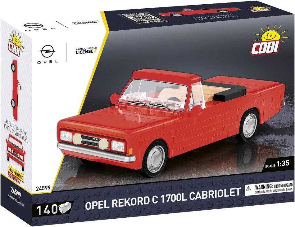 Cobi Historical Collection Opel Rekord C 1700L Cabriole Vehicle