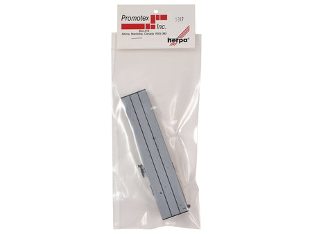 40ft 3-Axle Flatbed Trailer Gray Top 1/87 (HO) Plastic Model by Promotex-Promotex-ModelCars.com