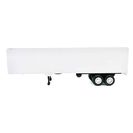 40ft Dry Van Trailer White 1/87 (HO) Plastic Model by Promotex - Promotex - ModelCars.com