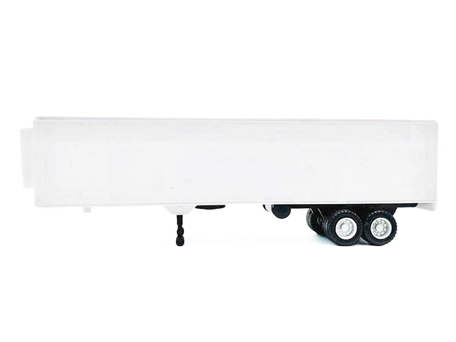 40ft Refrigerated (Reefer) Trailer White 1/87 (HO) Plastic Model by Promotex-Promotex-ModelCars.com