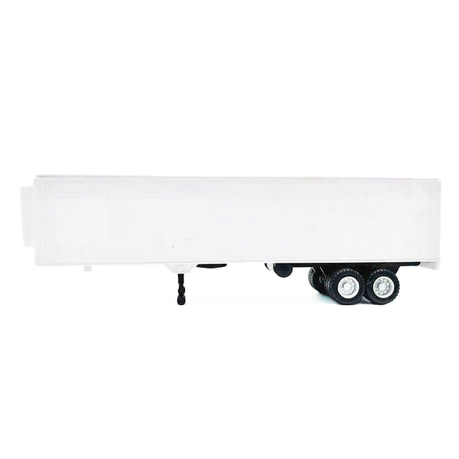 40ft Refrigerated (Reefer) Trailer White 1/87 (HO) Plastic Model by Promotex-Promotex-ModelCars.com