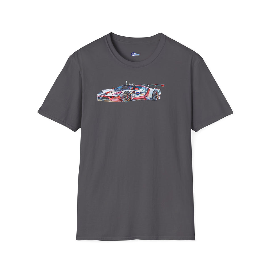 Sketch Art 24 Hours of Le Mans #69 Ryan Briscoe - Scott Dixon - Richard Westbrook Unisex T-Shirt - Racing Enthusiast Apparel