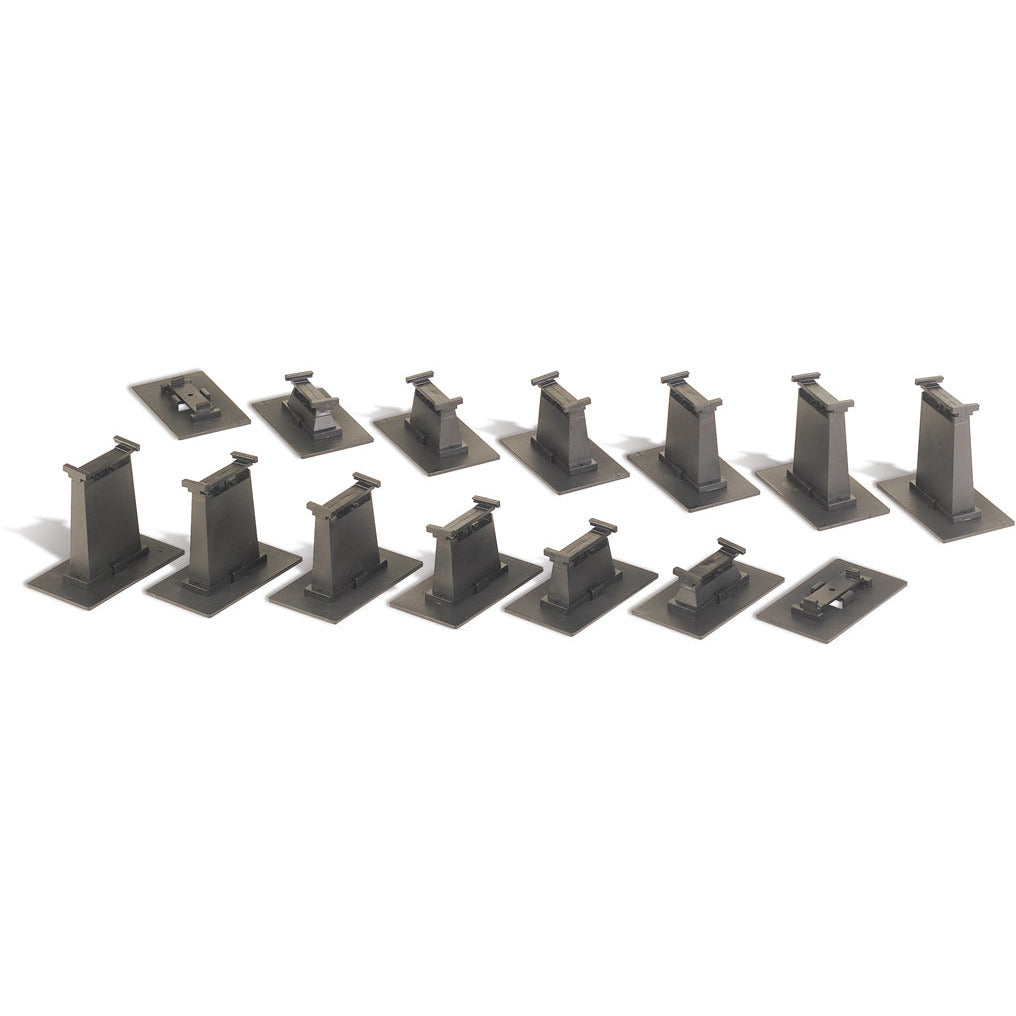 Bachmann 14-Piece Graduated Pier Set (HO Scale)