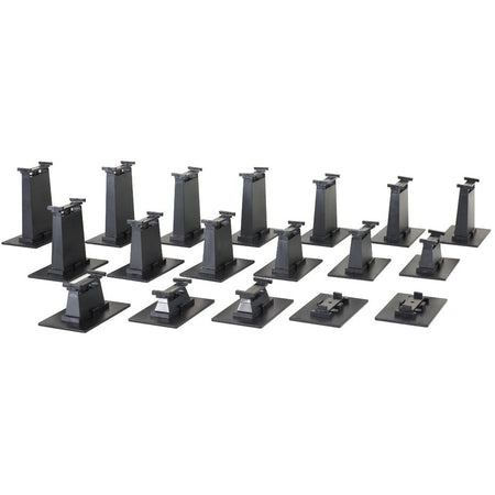 Bachmann 18-Piece Graduated Pier Set (HO Scale)