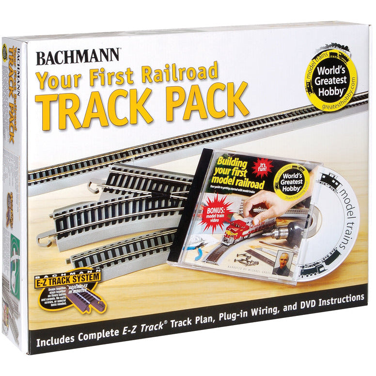 Bachmann Nickel Silver First Railroad Track Pack (HO Scale)